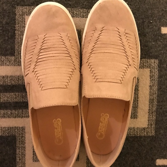 carlos santana slip on sneakers